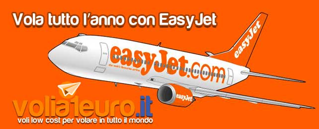 Vola tutto l’anno con easy jet