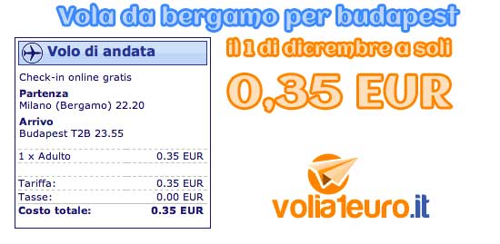 voli a meno di 1 euro