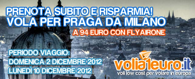 Praga a 94 euro