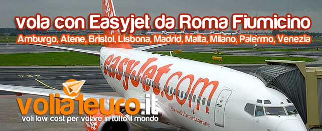 vola con Easyjet da Roma Fiumicino