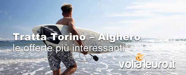 Tratta Torino – Alghero: le offerte più interessanti