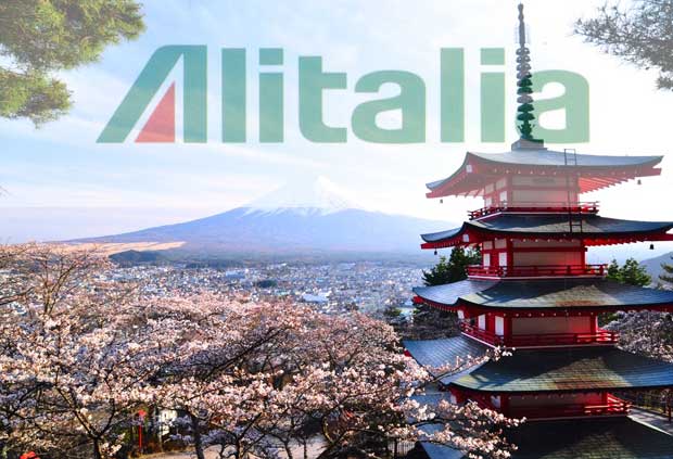 Vola in Giappone con Alitalia