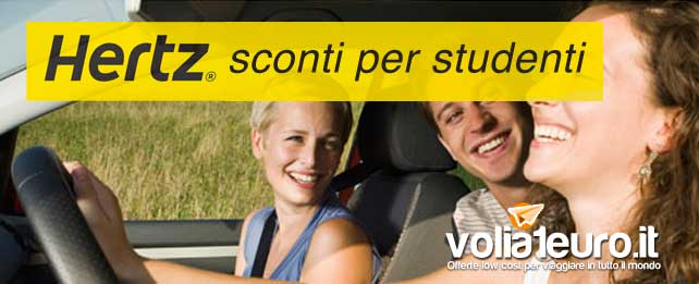 hertz sconti per studenti