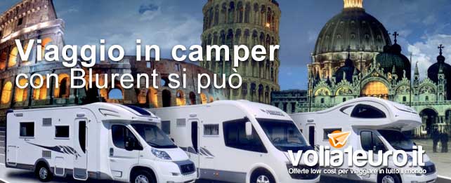 Viaggio in camper: con Blurent si può