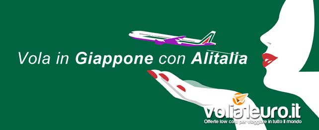 Vola in Giappone con Alitalia