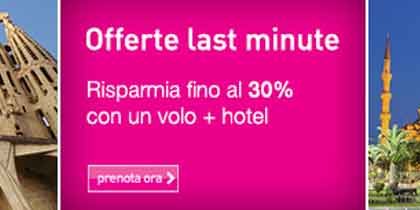 Last Minute: volo+hotel a prezzi stracciati