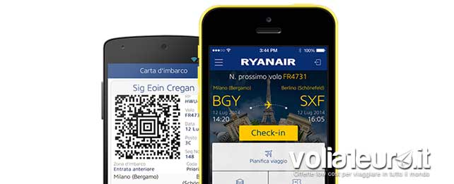 ryanair carta imbarco