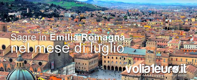 sagre Emilia Romagna a Luglio