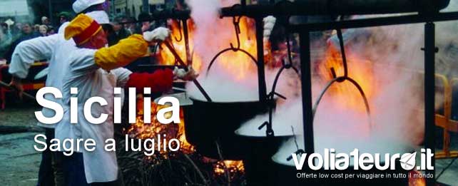 Sagre a luglio in Sicilia
