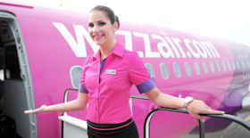 Wizz Air, 20% di sconto da e verso la Romania
