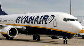 Offerte Ryanair, sconto del 10% per tutte le tratte da e verso il Regno Unito