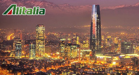 Da Roma a Santiago del Cile con i nuovi voli Alitalia