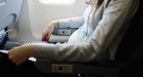 Future mamme in volo
