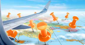 Vola con KLM a partire da 399 Euro a/r tutto incluso verso l’Asia e l’America