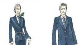 Le nuove divise Alitalia disegnate da Alberta Ferretti